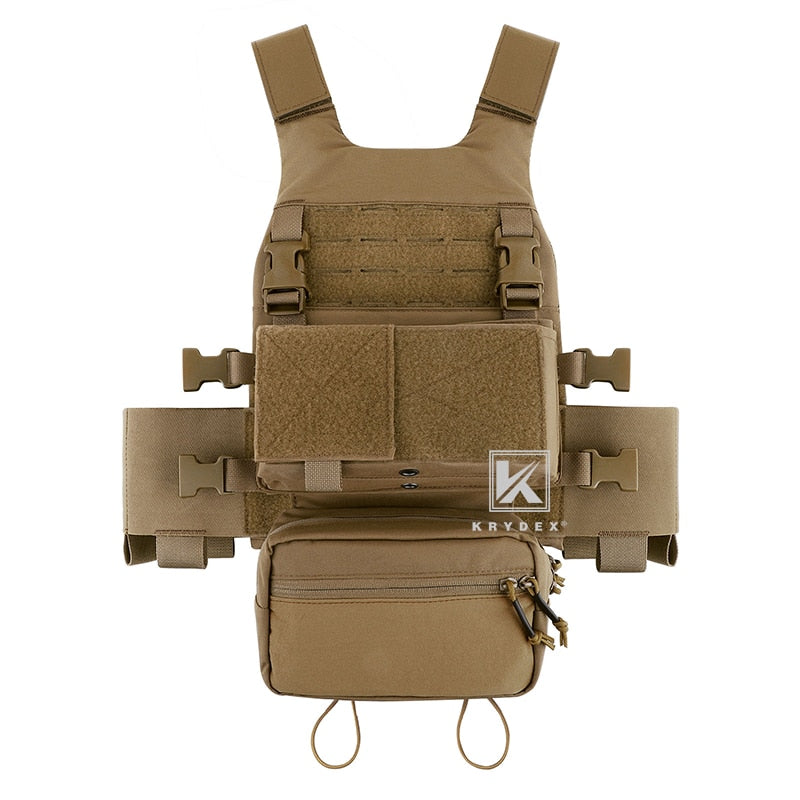 Low Vis Slick Plate Carrier Tactical Vest