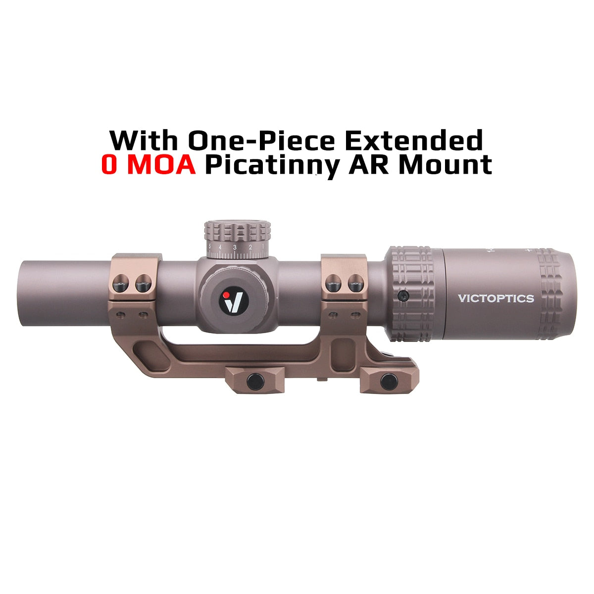 S6 1-6x24 SFP Riflescope With Illumination Turret lock System