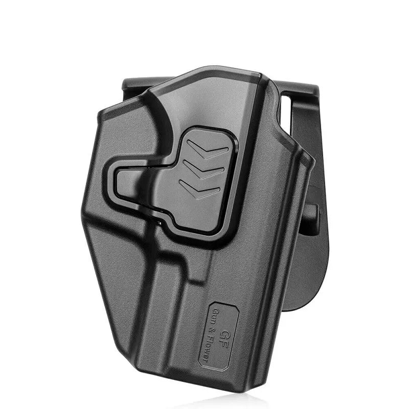 Taurus TS9 Holster OWB Polymer Holster Fits Taurus TS9 Pistol Level II Retention Locking System Index Release Right Hand Gun