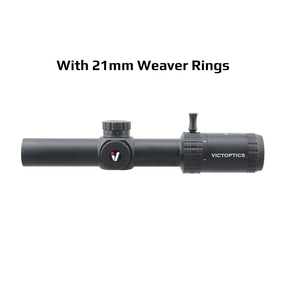 S6 1-6x24 SFP Riflescope With Illumination Turret lock System