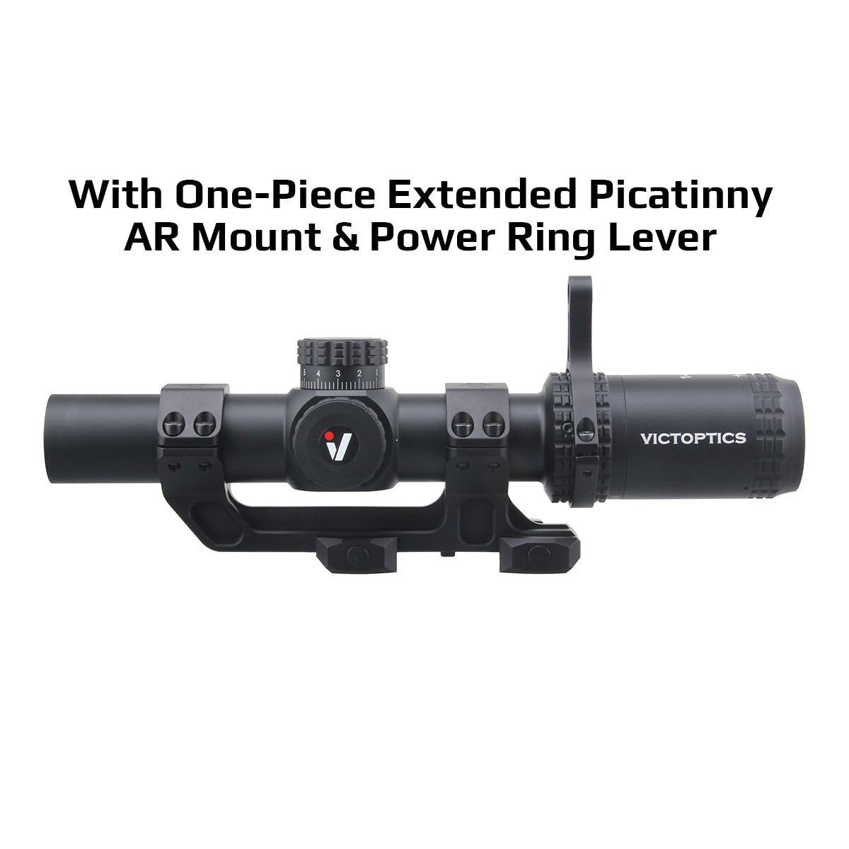 S6 1-6x24 SFP Riflescope With Illumination Turret lock System