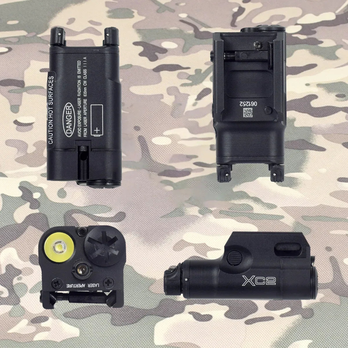 Tactical SureFire XC2 Red Dot Laser Light Upgrade XC1 Weapon Scout LED Flashlight For Pistol GLOCK 17 19