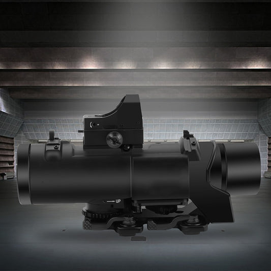 Tactical 1x-4x Fixed Dual Purpose Scope With Mini Red Dot