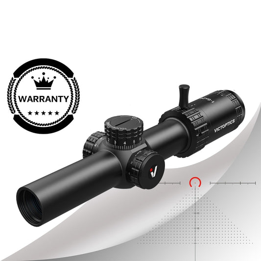 S6 1-6x24 SFP Riflescope With Illumination Turret lock System