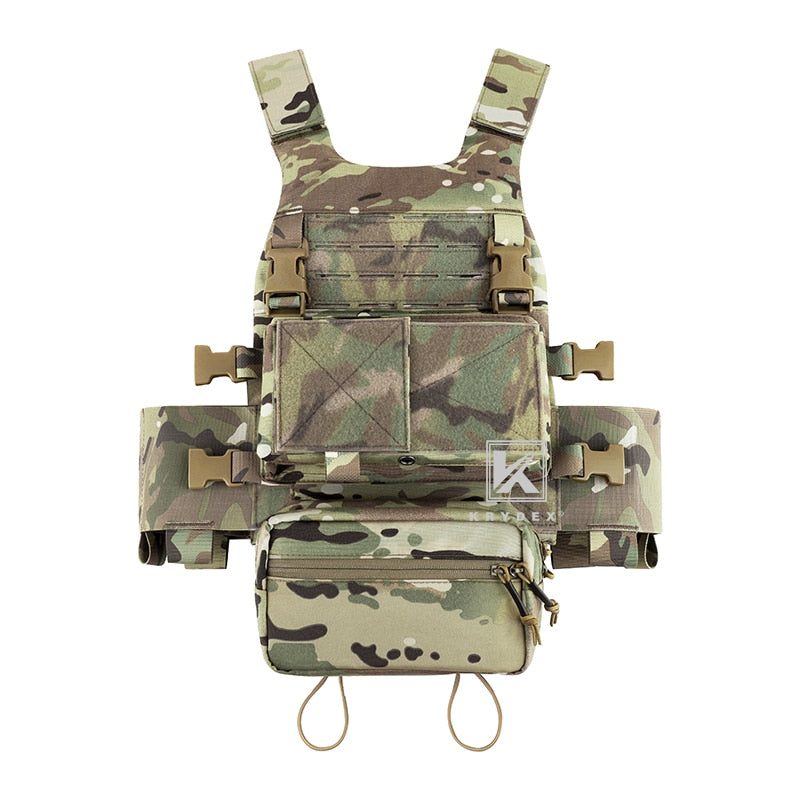 Low Vis Slick Plate Carrier Tactical Vest