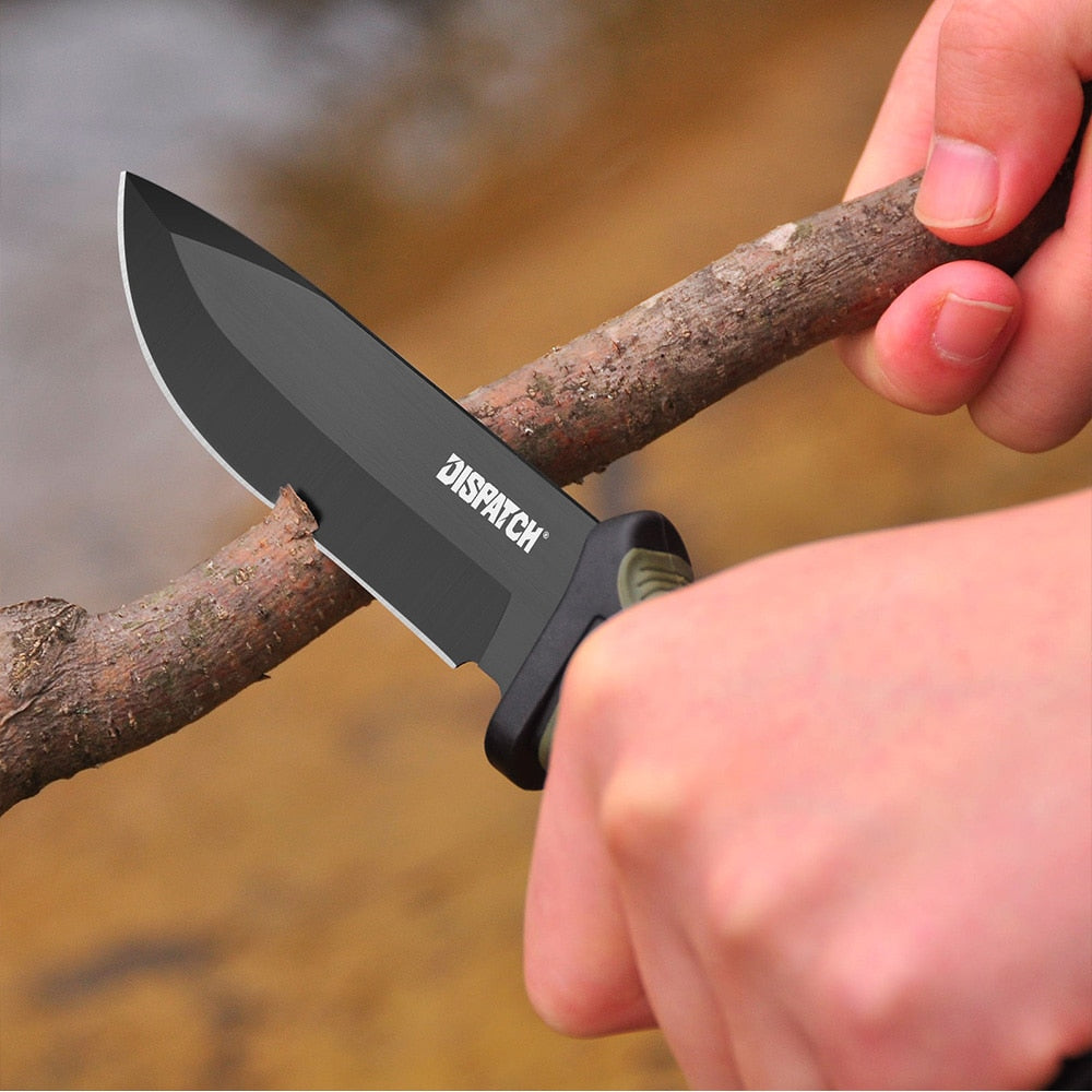 Fixed Blade Knife with Non-slip Handle