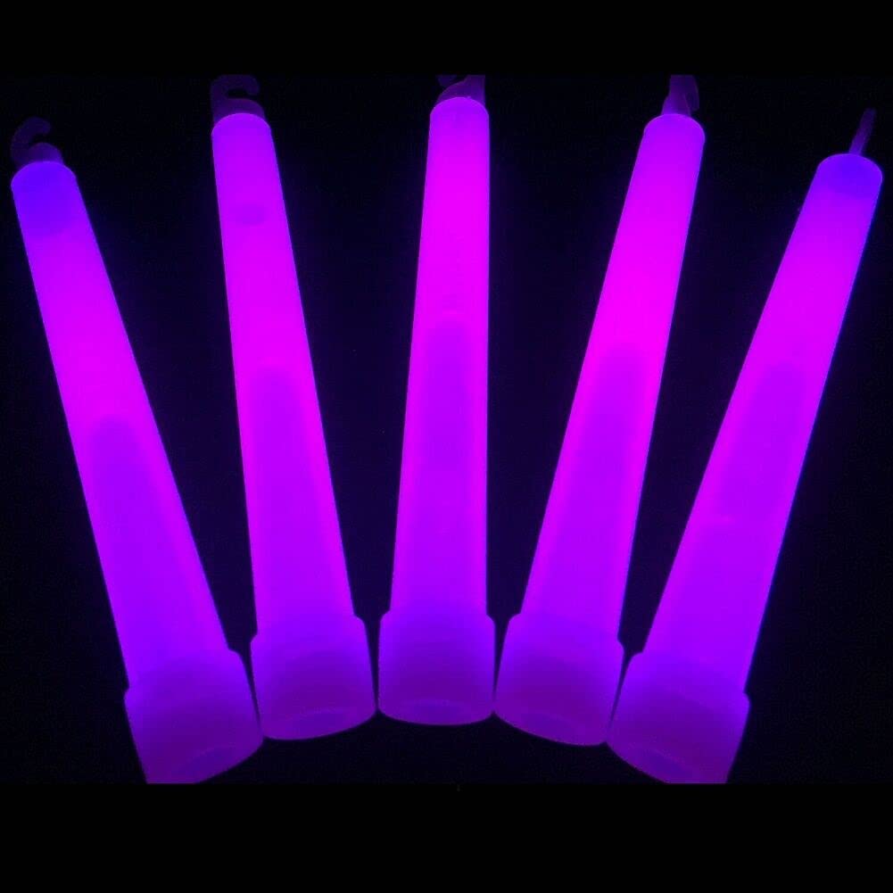 6-INCH Industrial Grade Glow Sticks Ultra Bright Party Camping Outdoor Emergency Light Glowstick Chemical Fluorescent Glow Stick