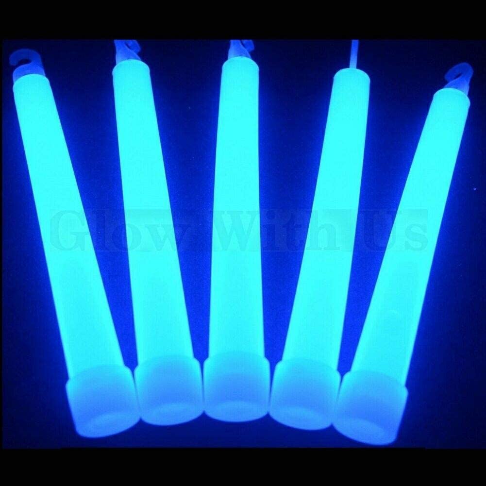 6-INCH Industrial Grade Glow Sticks Ultra Bright Party Camping Outdoor Emergency Light Glowstick Chemical Fluorescent Glow Stick