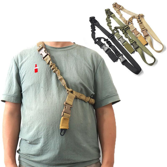 Military Tactical Gun Sling Rope Single Point Quick Release Shoulder Belt Adjustable Strap For Rifle M4 AR AK Rope